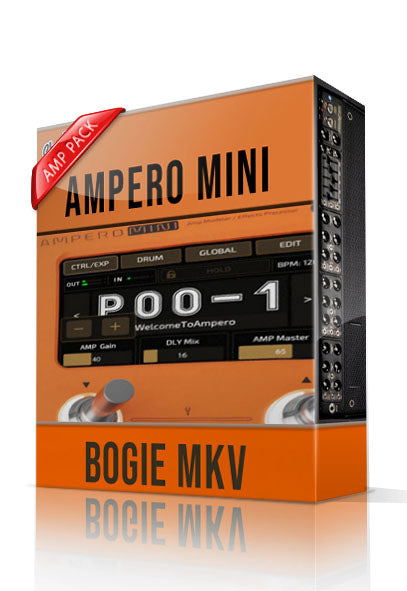 Bogie MKV vol1 Amp Pack for Ampero Mini
