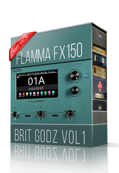 Brit Godz vol1 Amp Pack for FX150