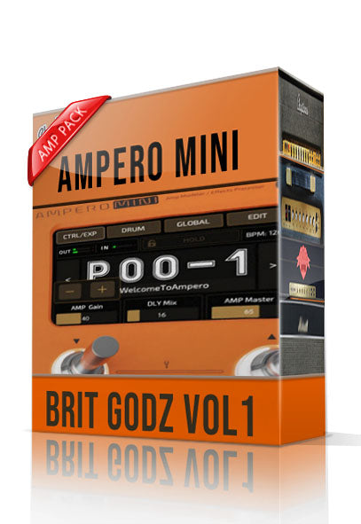 Brit Godz vol1 Amp Pack for Ampero Mini