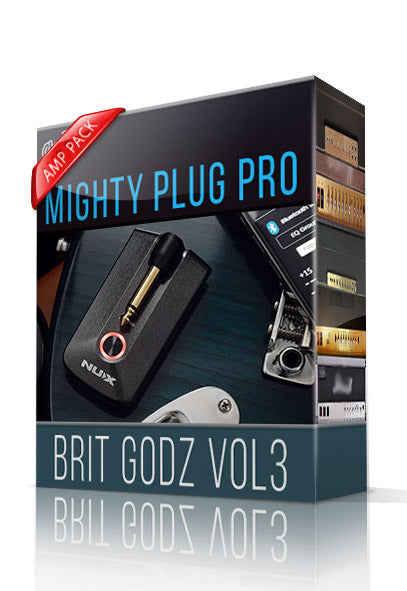 Brit Godz vol3 Amp Pack for MP-3