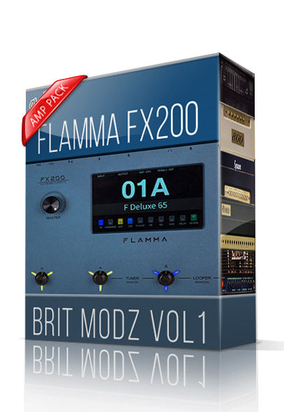 Brit Modz vol1 Amp Pack for FX200