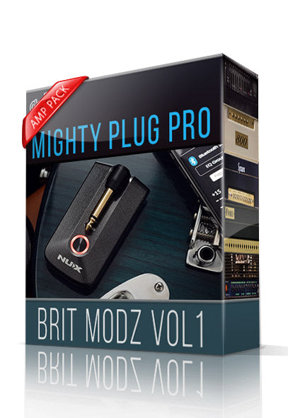Brit Modz vol1 Amp Pack for MP-3
