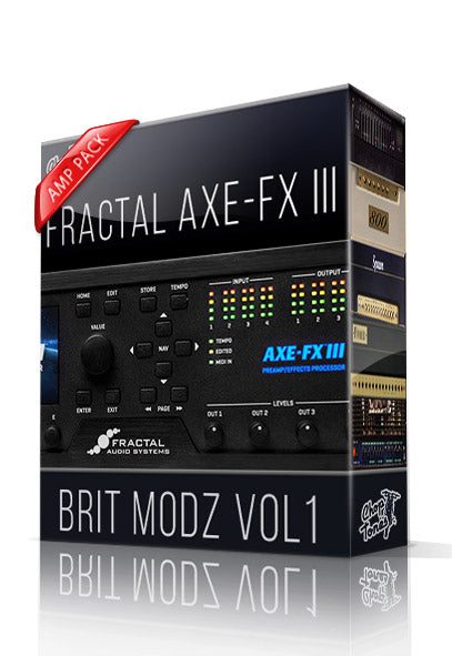 Brit Modz vol1 Amp Pack for AXE-FX III