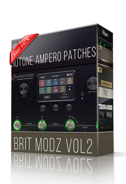 Brit Modz vol2 Amp Pack for Hotone Ampero
