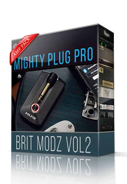 Brit Modz vol2 Amp Pack for MP-3