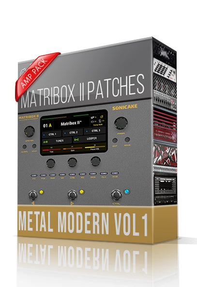 Metal Modern vol1 Amp Pack for Matribox II