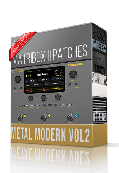 Metal Modern vol2 Amp Pack for Matribox II