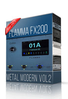 Metal Modern vol2 Amp Pack for FX200