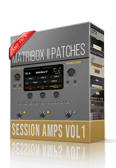 Session Amps vol1 Amp Pack for Matribox II