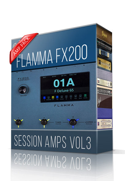 Session Amps vol3 Amp Pack for FX200