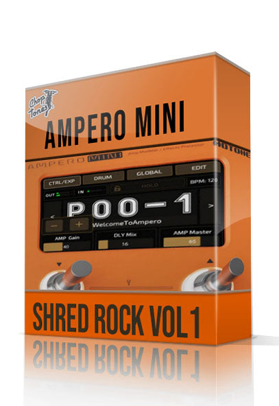 Shred Rock vol1 for Ampero Mini