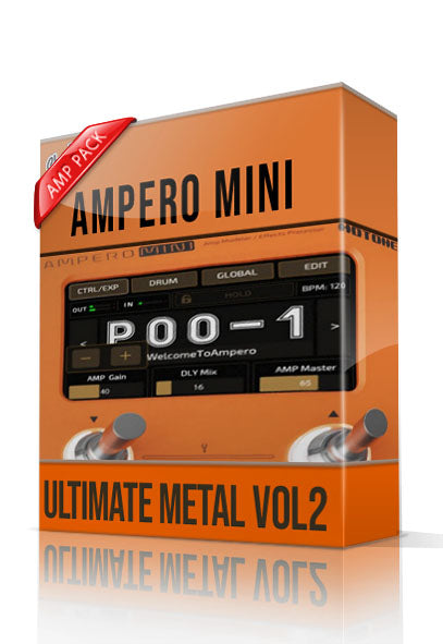 Ultimate Metal vol2 Amp Pack for Ampero Mini