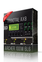 Archer 100W 6L6 Amp Pack for AX8 - ChopTones