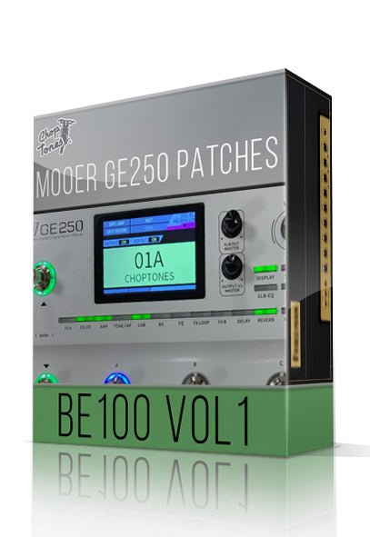 BE100 vol.1 for GE250