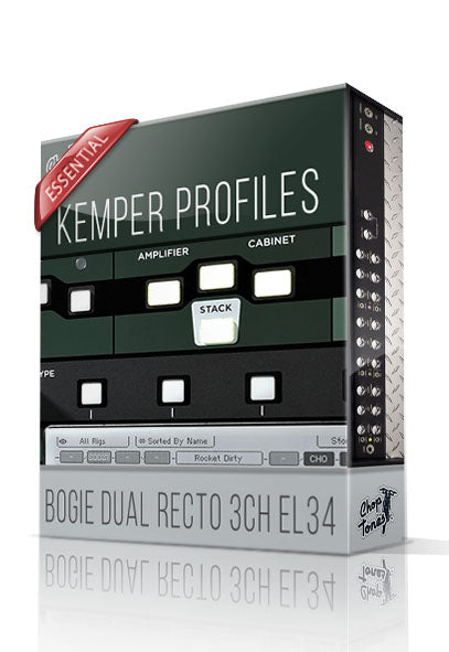 Bogie Dual Recto 3CH EL34 Essential Profiles - ChopTones