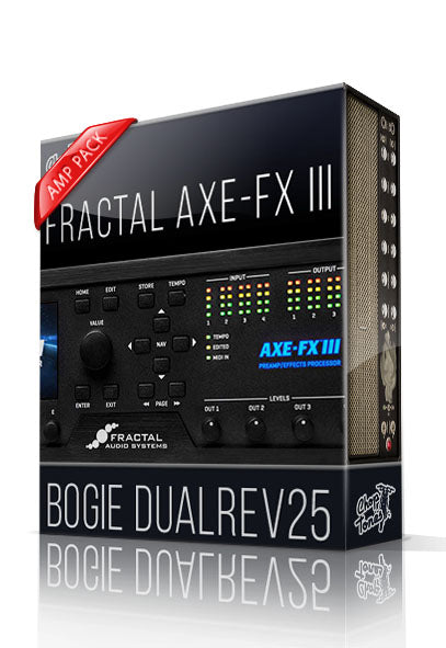 Bogie DualRev 25 Amp Pack for AXE-FX III