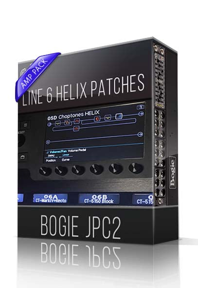 Bogie JPC2 Amp Pack for Line 6 Helix - ChopTones
