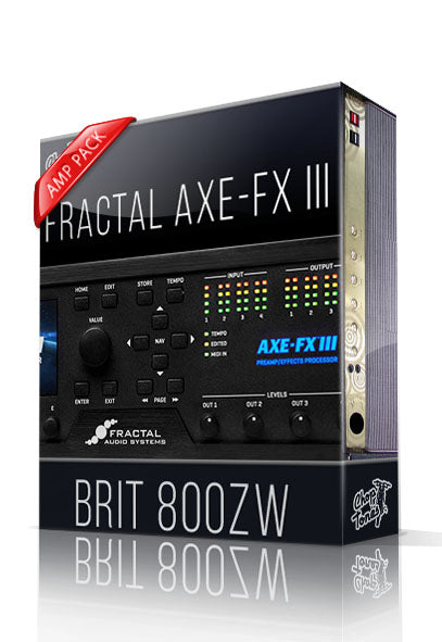 Brit 800ZW Amp Pack for AXE-FX III - ChopTones