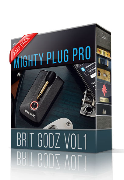 Brit Godz vol1 Amp Pack for MP-3