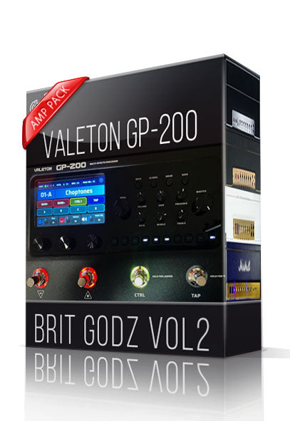 Brit Godz vol2 Amp Pack for GP200