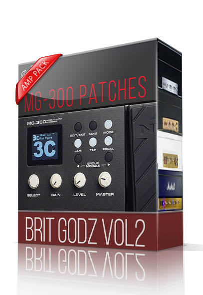 Brit Godz vol2 Amp Pack for MG-300