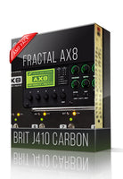 Brit J410 Carbon Amp Pack for AX8