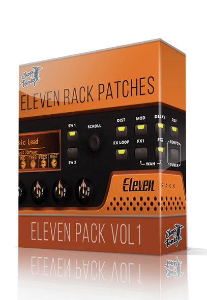Eleven Pack Vol.1 for Eleven Rack – ChopTones