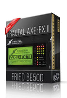Fried BE50D Amp Pack for AXE-FX II - ChopTones