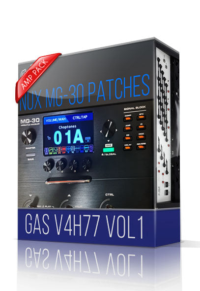 Gas V4H77 vol1 Amp Pack for MG-30