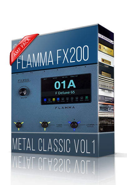 Metal Classic vol1 Amp Pack for FX200