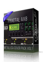 Metallica Cover Pack vol.1 for AX8 - ChopTones