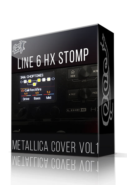 Metallica Cover Pack Vol.1 for HX Stomp - ChopTones