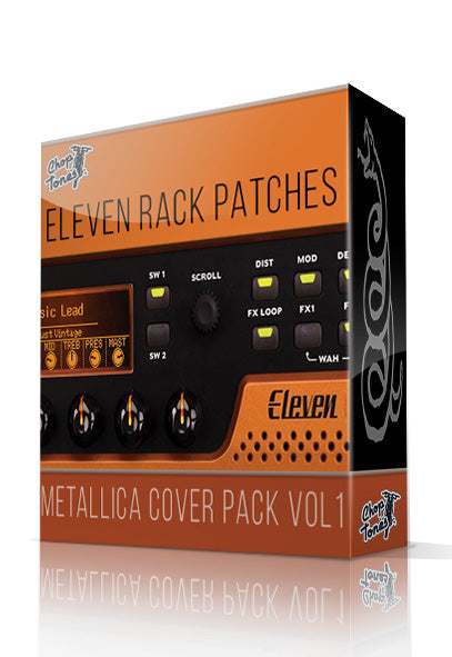 Metallica Cover Pack Vol.1 for Eleven Rack - ChopTones