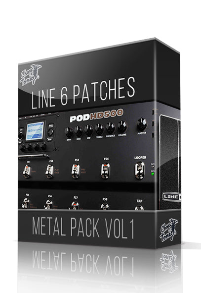 Metal Pack Vol.1 for POD HD Series - ChopTones