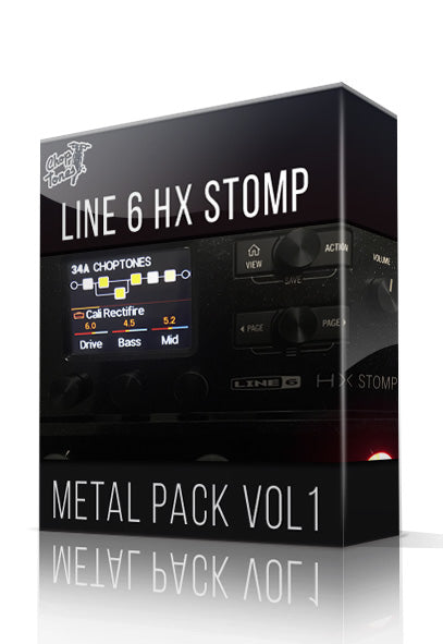 Metal Pack Vol.1 for HX Stomp - ChopTones