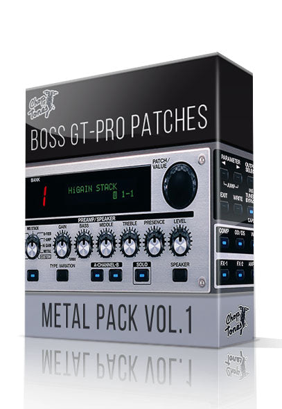 Metal Pack vol.1 for GT-PRO - ChopTones