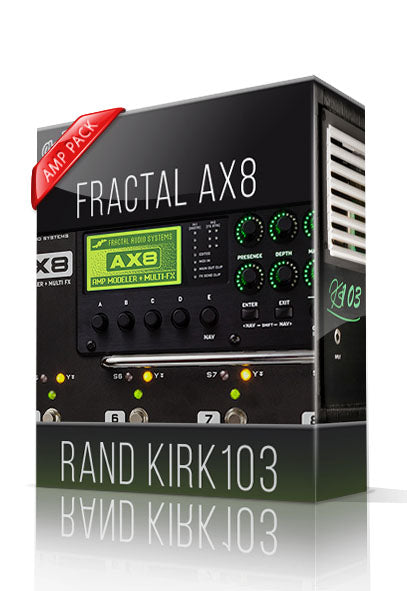 Rand Kirk103 Amp Pack for AX8 - ChopTones
