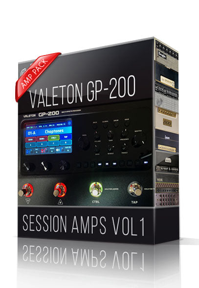 Session Amps vol1 Amp Pack for GP200
