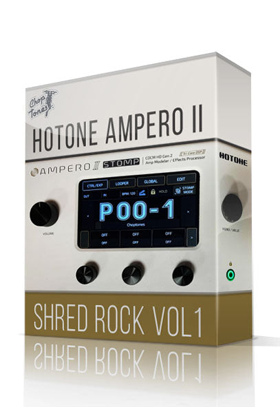 Shred Rock vol1 for Ampero II