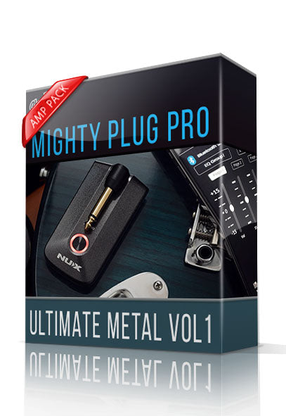 Ultimate Metal vol1 Amp Pack for MP-3