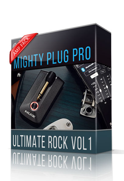 Ultimate Rock vol1 Amp Pack for MP-3