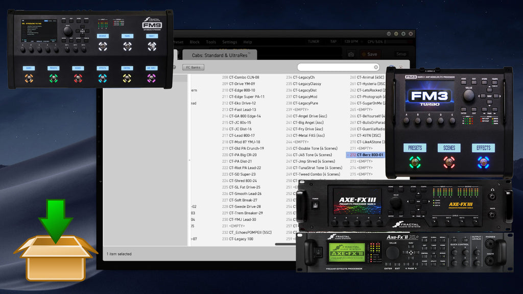 Quick Guide: Loading Patches & IR in the Fractal Audio Axe-Fx III / FM9 / FM3