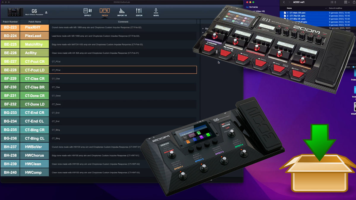 Discover Your Unique Tone Loading Patches and IRs for Zoom G11 and G6