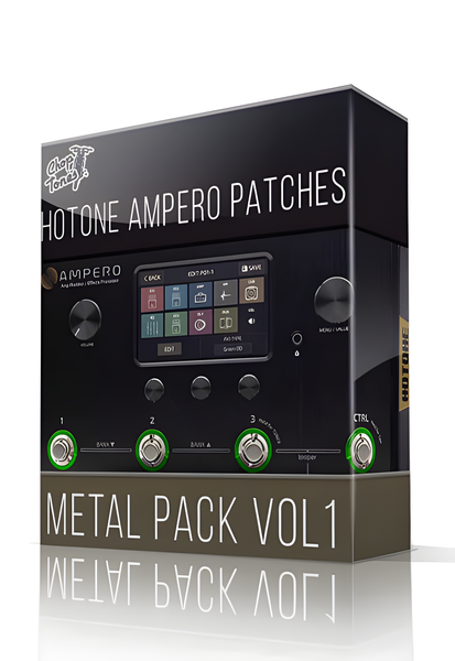 Metal Pack vol.1 for Hotone Ampero – ChopTones