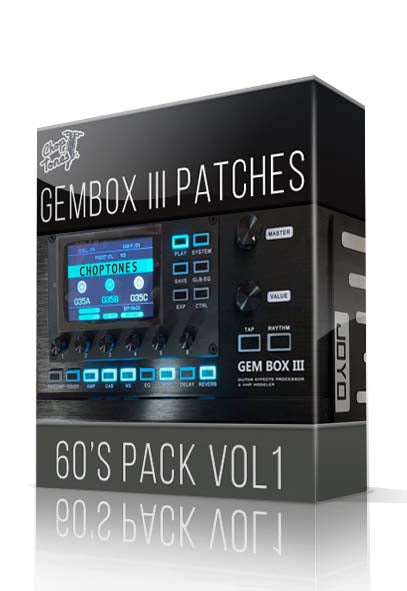 60's Pack vol.1 for GemBox III