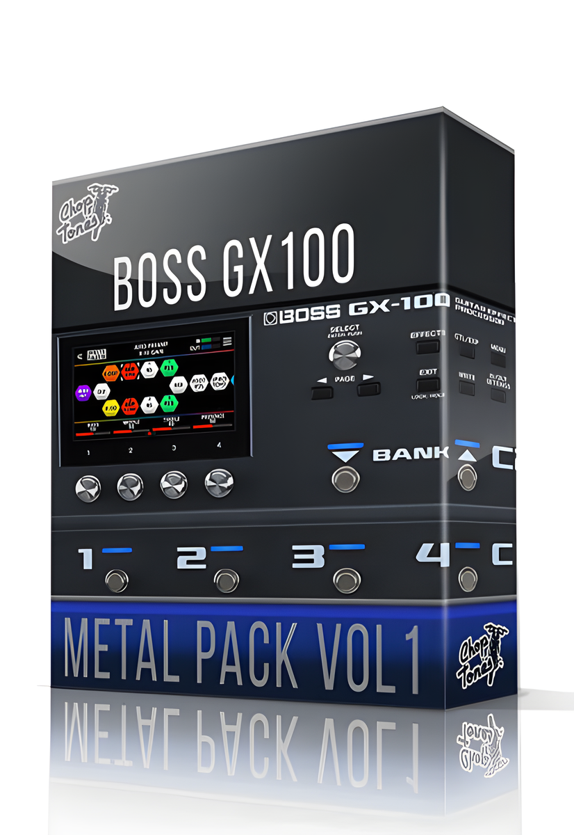 BOSS GX-100 BOSSGT-1 ￼ 2点セット Toky Metal Pack vol1 for Boss GX-100 – ChopTones