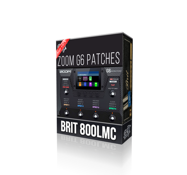 Brit 800 LMC Amp Pack for G6 – ChopTones