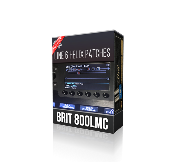 Brit 800 LMC Amp Pack for Line 6 Helix – ChopTones