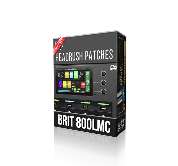 Brit 800 LMC Amp Pack for Headrush – ChopTones