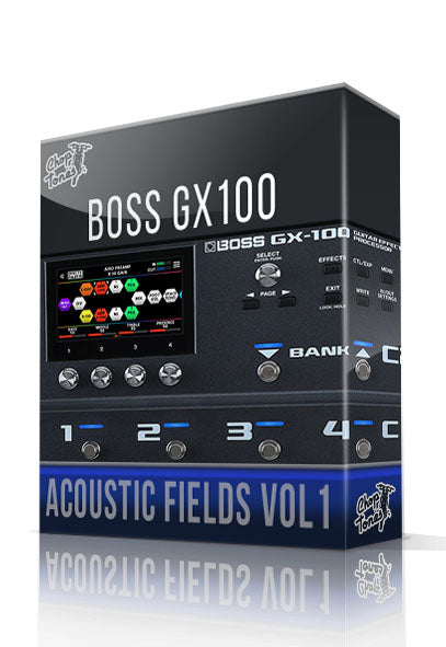 Acoustic Fields vol1 for Boss GX-100 – ChopTones